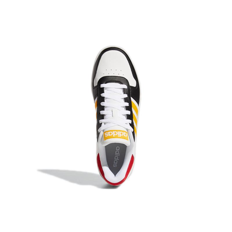 Adidas Hoops 2.0 'White Black Yellow' Sneakers GY5899