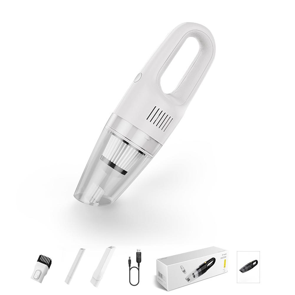 120W Car Vacuum Cleaner USB Rechargeable 5000Pa High Power 36000 RPM Wet And Dry Cordless Handheld Vacuum Cleaner