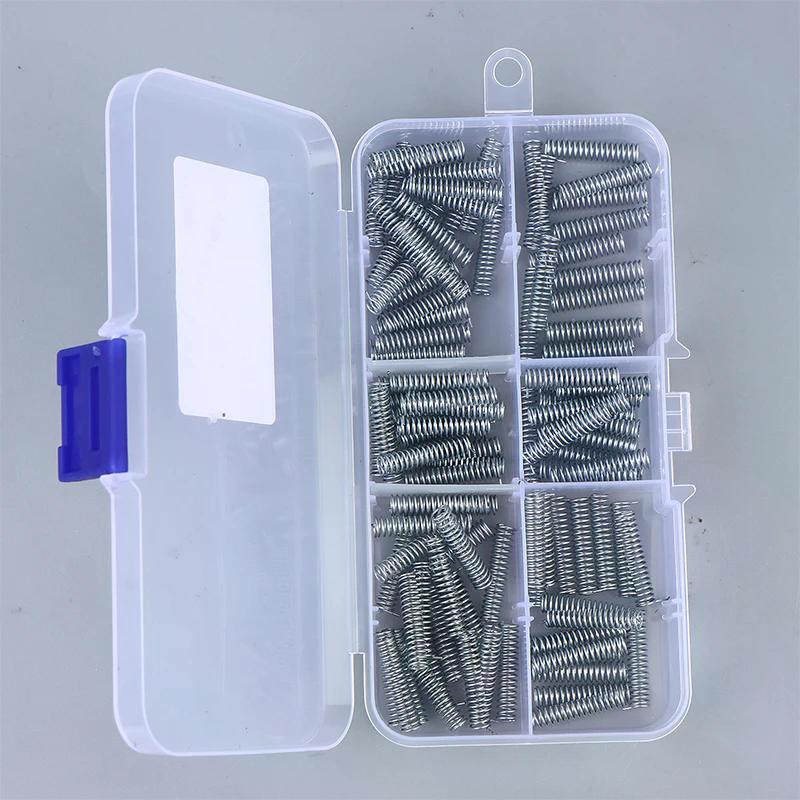 10/100 Pezzi Molle a Spirale ad Alta Tensione per Albero Rotante Chiave Auto Pieghevole – Kit di Strumenti di Riparazione per Chiave a Telecomando Flip