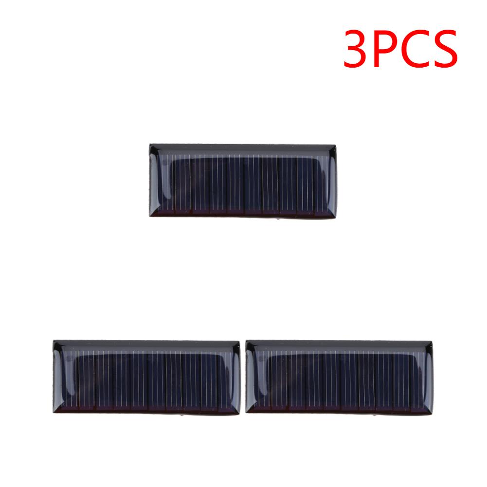 100-1pcs Mini Solar Cell Panel 5V 0.23W 45MA Pocket Solar Charging Panels Polysilicon Power Bank for 3.7V Solar Toy/LED Light