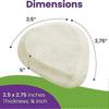 12 Pack Metatarsal Pads for Pain Relief, 1/4" Thick Foot Cushioning for Men & Women
