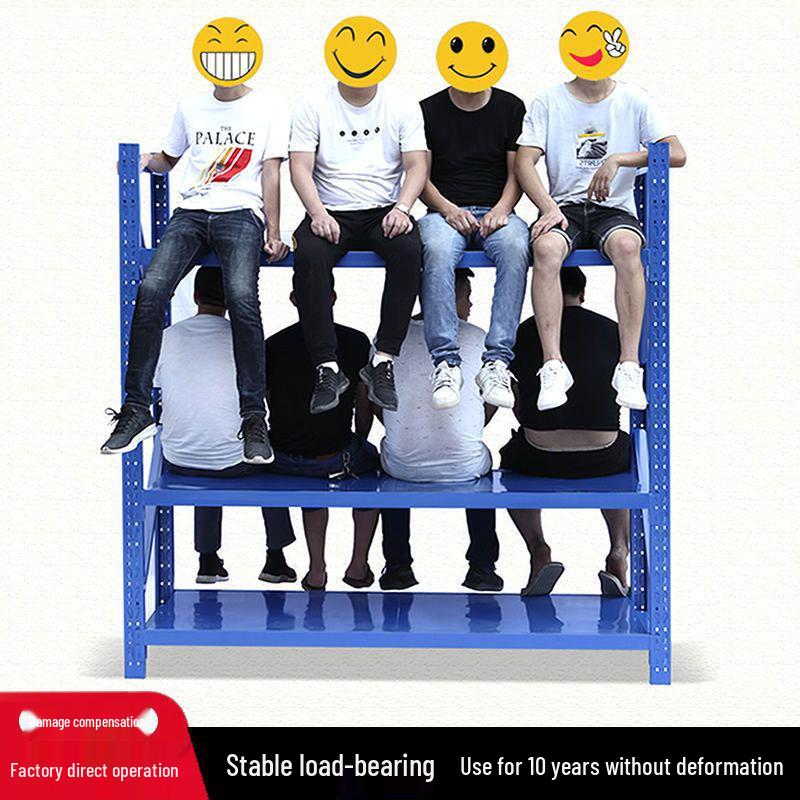 Multilayer Iron Cargo & Display Shelves for Storage