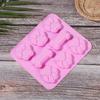 Cookies Bone Shape Puppy Dog Paw Silicone Molds Ice Cube Tray Cake Making Chocolate Baking Mould