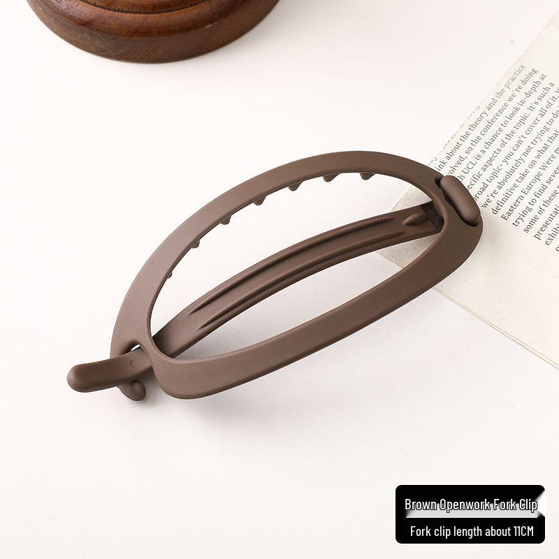 

Корейский стиль 2022 Большая заколка-краб для волос в виде хвоста для женщин - Простая прическа пучок, головной убор, шпилька