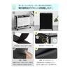 [Magnetic Blindfold] Garbage Bag Holder Compatible with Both Flat Bags and U-Shaped Bags TTWO Dust Wagon Trash Can 2 Separations x 45L with Lid 10L