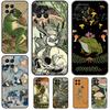 Vintage Retro Frog Mushrooms Phone Case For Honor 90 Lite 50 70 Magic 5 6 Pro 8X X6 X7 X8 X9 X8a X7a X6a X9b X9a Cover