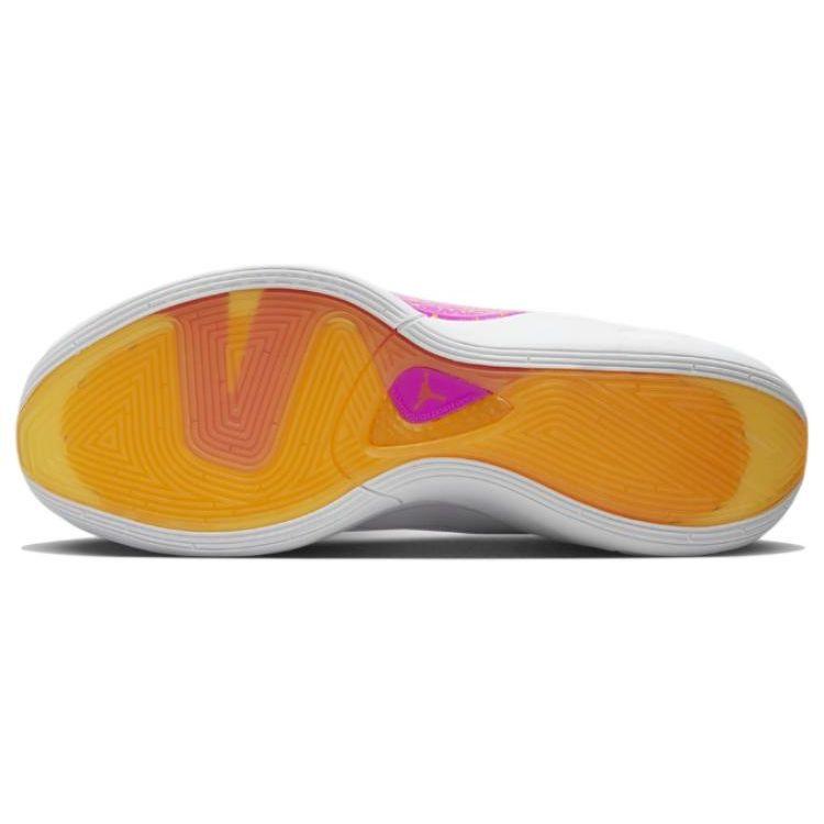 Air Jordan Luka 1 PF Imaginarium Men Sneakers White Dynamic-Turquoise Laser-Orange DQ6510-164