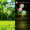 Bright Picture Solar LED Dandelion Outdoor Ground Lights