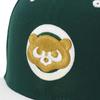New Era 59FIFTY Cap MLB Chicago Cubs CHC Dark Green Side Patch Sneakers ONSPOTZ Exclusive and Gokyu Fifty 5950 Side Patch Straight Flat Visor Fashion