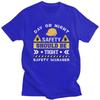 Security Safety Officer Security Officer Safety Ager Gift T Shirt Pure Cotton Tshirt Short Sleeve Tee Shirt Slim Fit Clothing