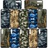 Kryt na telefon pro Samsung Galaxy S25 S24 S23 iPhone 16 15 Xiaomi Redmi Note 14 13 12 16E X 11 Pro Max Moto Huawei Camo Vojenský Armádní Kamufláž Umělecký Kryt