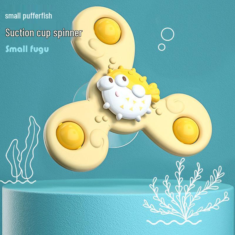 Rotating Baby Spinner Toy with Suction Cup - Educational for 0-3 Years