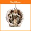 Creative 2023 Angel Girl And Dog Acrylic Car Ornament For Festive Christmas Decor