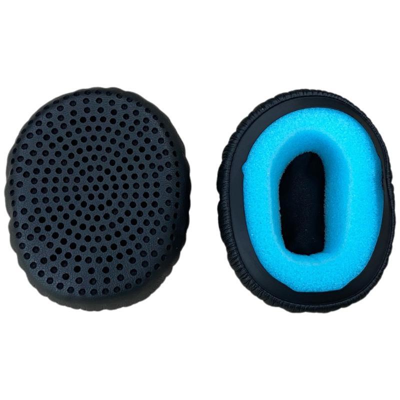 2Pcs Leather Ear Pads Sponge Soft Ear Cushion Replacement Earbuds Cover For Riff Wireless Headphones Accessories