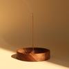 Solid Wood Incense Burner for Sandalwood & Agarwood - Zen Tea Ceremony Holder