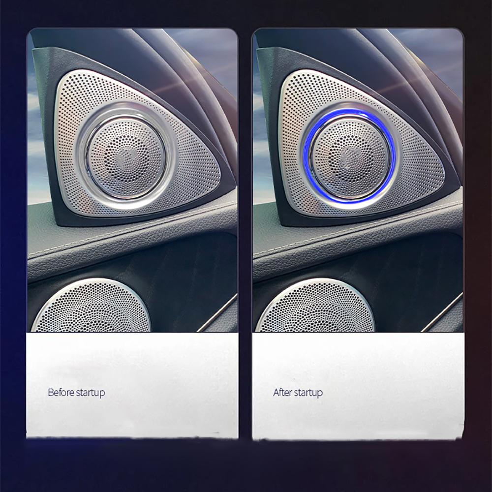 64Color 3D Rotation Speaker Tweeter For Mercedes W213 W222 W205 X253 E/S/C Class