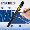 2 Pens+20 Premium Refills Chalk Pencil Patchwork Disappearing Fabric Marker Pens For Diy Craft Sewing Marking Chalk Sewing