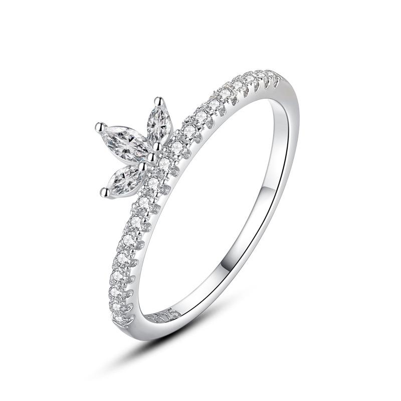 Ada Jewelry Plata Ley 925 Sterling Silver Cubic Zirconia Fashion Trending Elegant Woman Rings 5