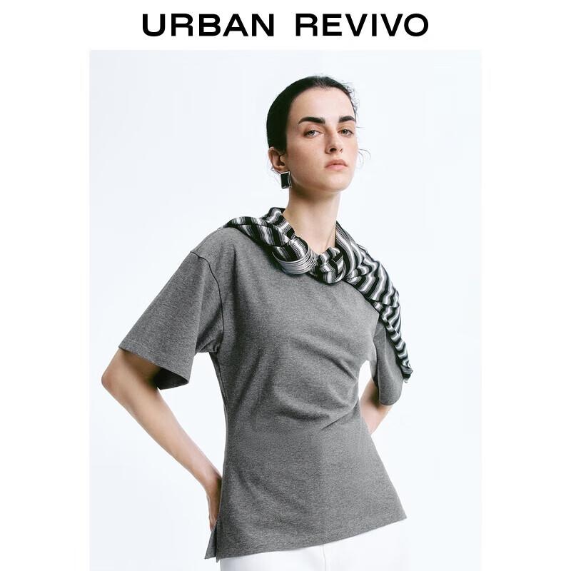 UR 2025 Women s Solid Cotton T-Shirt S