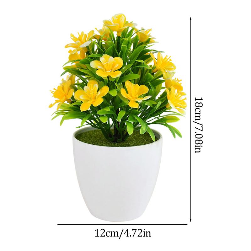 

Искусственные пластиковые растения бонсай небольшое дерево в горшке горшечный цветок сад искусственные растения украшения для комнаты украшение стола