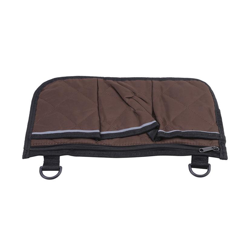 Wheelchair Side Bag With Cup Holder Portable Armrest Storage Pouch For Walker Rollator And Electric Scooter Wheelchairs
