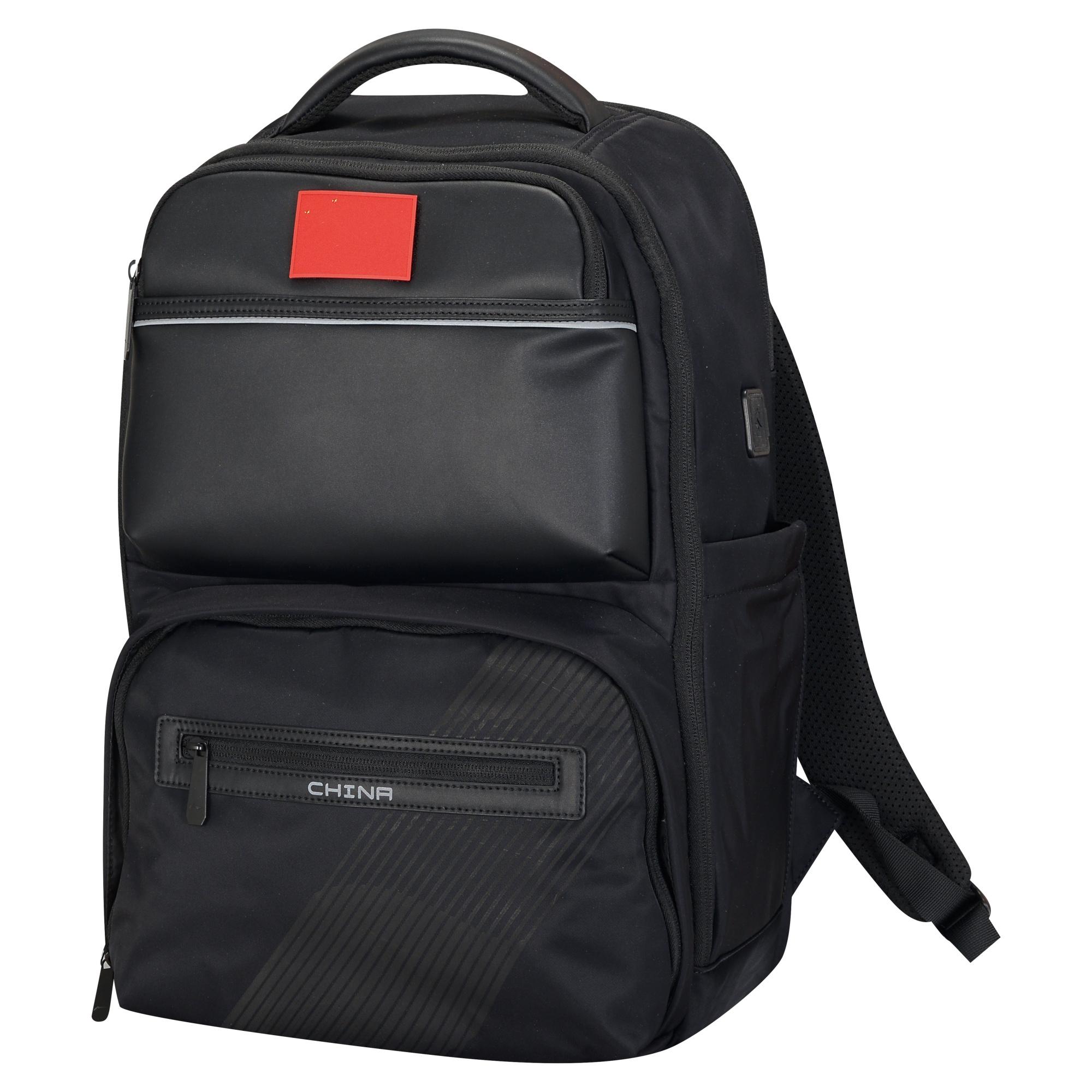Li Ning Nylon Backpack Unisex Black ABSU277-1 Regular