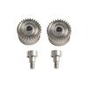 All Metal EXtruder Gear Nickel Plated High Hardness Filament Drive Gear Compatible with Creality K1 K1MAX K1C 3d