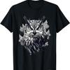 Owl Nature Drawing Artwork Animal Print Animal Lovers T-Shirt