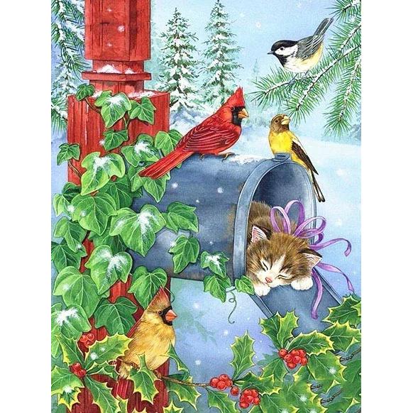 DIY Diamond Painting The Bird Cross Stitch Kit Mosaic Art Diamond Painting Full Circle Diamond Home Decoration