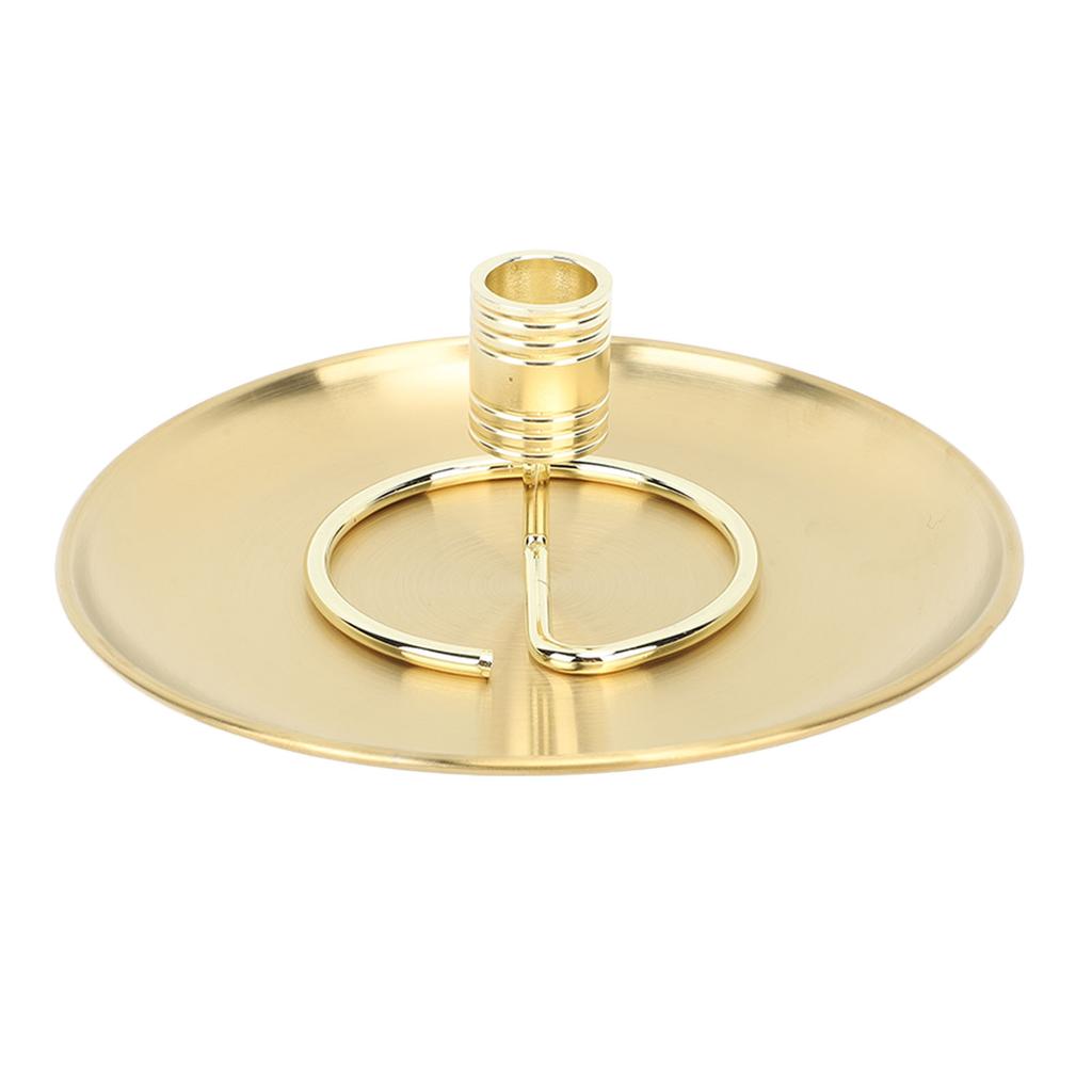 Moxa-Sammler-Stab-Aufbewahrungsbasis Edelstahl Rund Stabil Sicher Kompakt Rollender Brenner-Tablett für