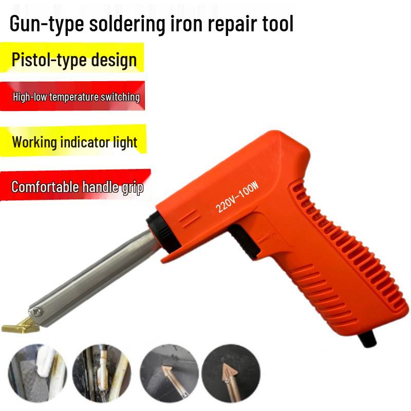Plastic Welder & Repair Gun: Car Bumper & Body Soldering Tool