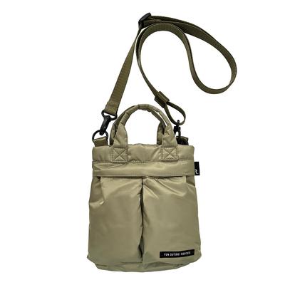1283 Τσάντα Μίνι Κράνους με Τσάντα Ώμου Tote SC Baby Beer Puff A [Rootote] (Ελιά)