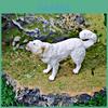 Pvc Realistic Pyrenees Mountain Dog Model Toy For Childrens Educational Play And Home Decor