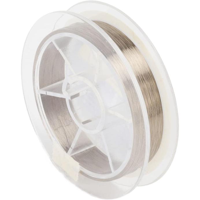 Zunate 0.05mm Tungsten Alloy Steel Screen Separation Wire, 500m, Silver, For Electronics Repair, Part Number: 1 8f50bf69-6789-4666-af63-9c30d2c79ead