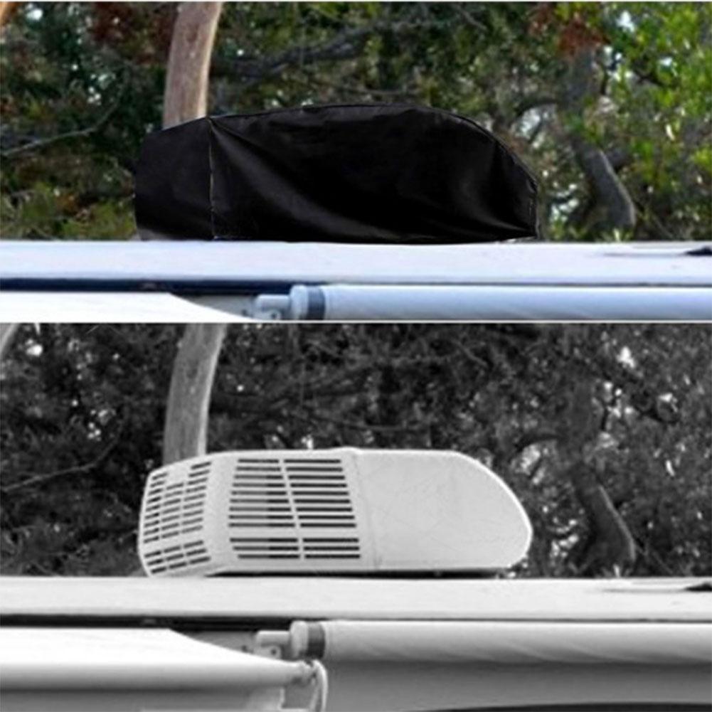 For Outdoor RV Roof Air Conditioner Cover with Dual Protection Against Wind and Weather Using Waterproof Oxford Polyester Fabric