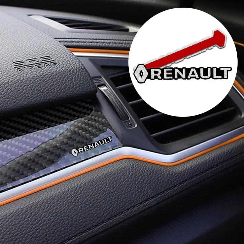2026 Hot For Renault Interior Stickers For Renault Megane 2 3 4 Twingo Clio Talisman Captur Trafic Kwid Scenic 2 Stereo sticker