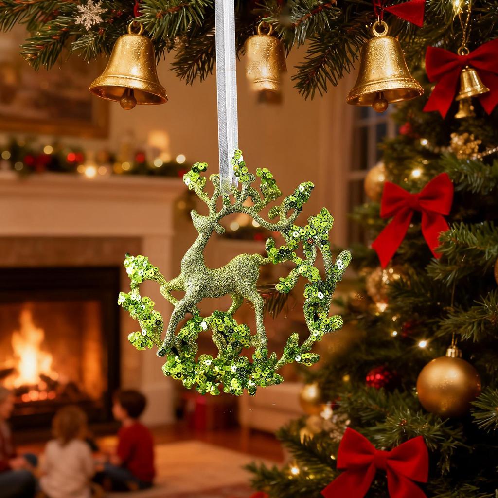 Snowflake Decorations 3D Safe Pendant Christmas Tree Decorations For Indoor Home Living Room Wall Window Shelf Table Holiday