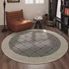 Blanket Round Circle Pile Carpet Bedroom Bed English Living Room Study Sofa Coffee Table Fashion High Sense Floor Mat
