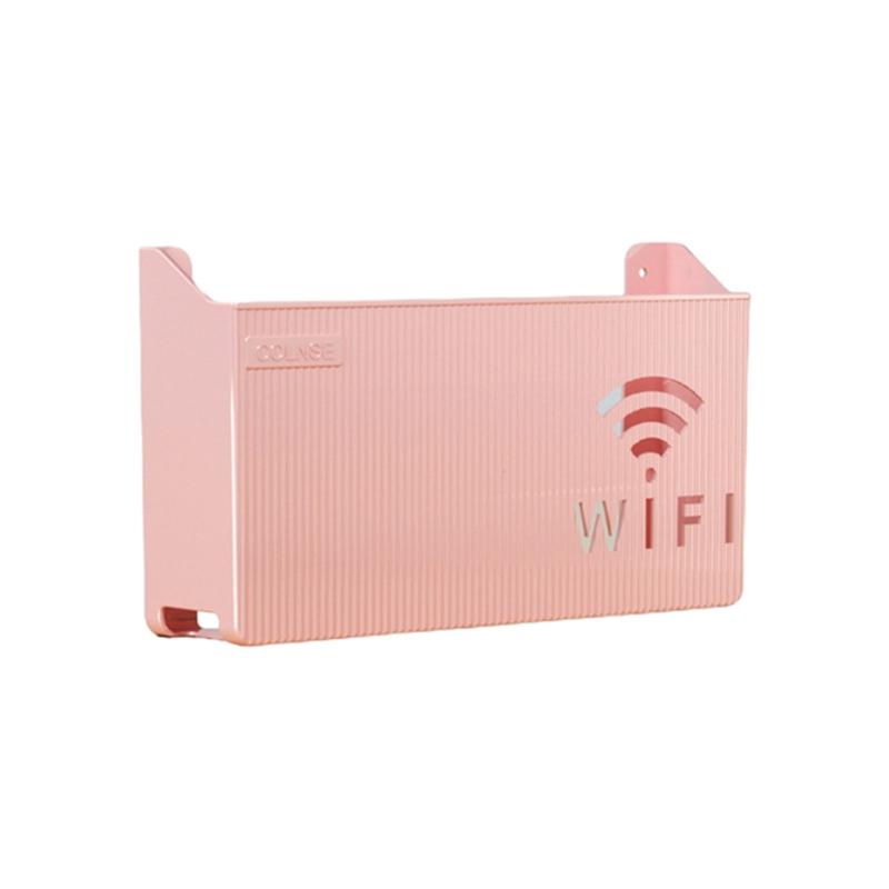 Wireless Wifi Shelf Game Console Router Storage Box Abs Plastic Good Heat Dissipation Home Accessories Tools Power Panel Shelf