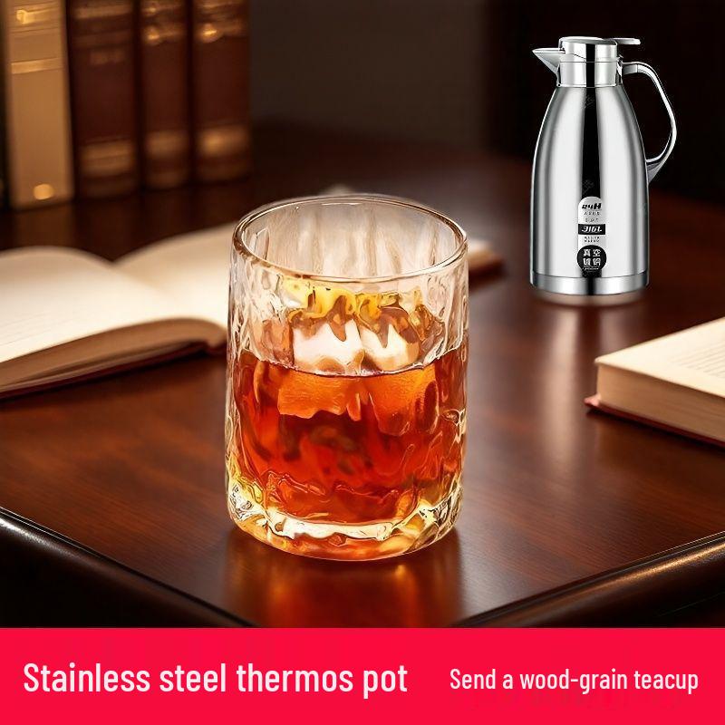 316 Stainless Steel Insulated Thermos Flask for Hot Water 2.5L Thickened Stainless Steel