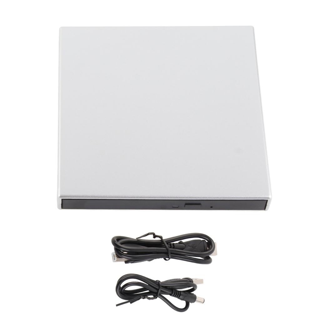 External DVD Optical Disc Driver Ultra Thin External CD DVD Drive USB 2.0 Portable CD DVD Burner