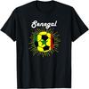 Senegal Soccer Graphic Design Senegalese Flag T-Shirt
