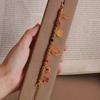 K sand gold zircon open bracelet new Chinese design sense niche bracelet bracelet light luxury high sense jewelry women