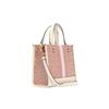 Coach Dempsey 22 Klassische Monogramm-Canvas- und Ledertasche Damen-Tragetaschen Kirschblütenrosa C7965-IMSXX