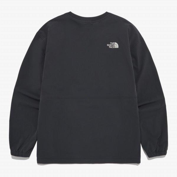 The North Face Men S axiS Crewneck Dark Gray Nm5mq51a