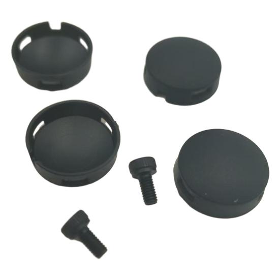 4 шт. Кнопка замены дверного звонка Силиконовая круглая кнопка дверного звонка Водонепроницаемая Разделенная треснувшая кнопка дверного звонка Аксессуары для ремонта сломанной кнопки