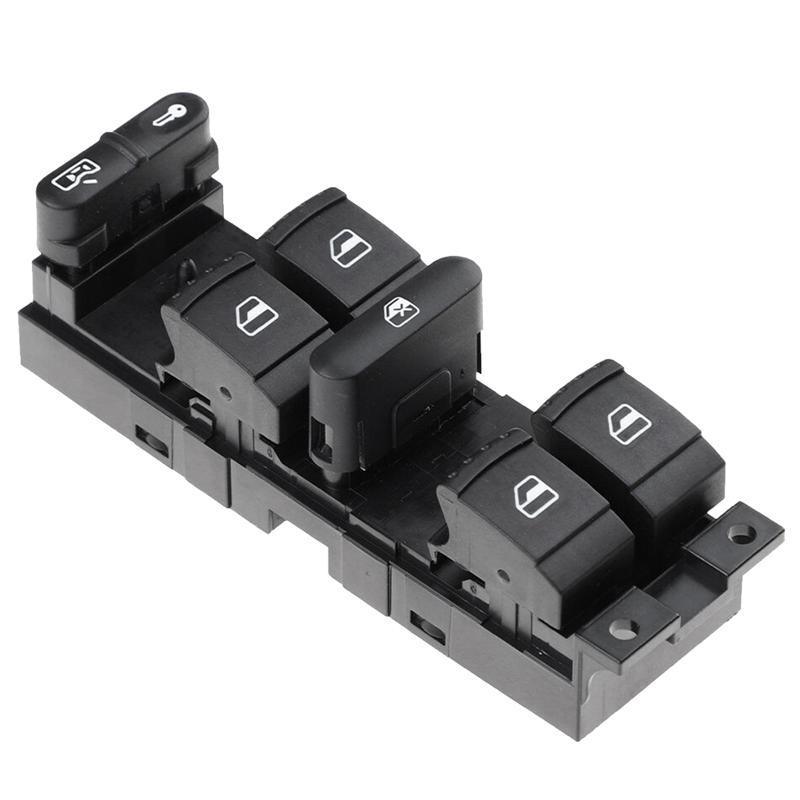 Power Window Switch For  Golf Jetta Bora Passat B5 Seat Leon MK4 Skoda Octavia MK1 Fabia 1J4959857-A99D