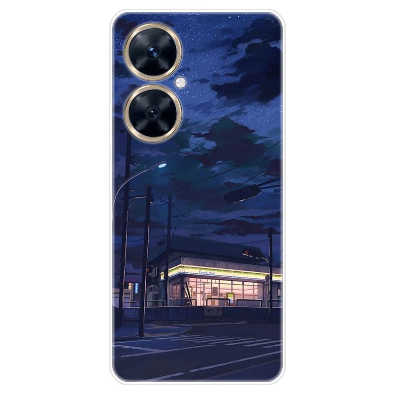 Für Huawei nova 11i nova11i Fall Weiche Silikon Zurück Abdeckung Cartoon Telefon Fall Diversifizierung