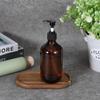 Small Acacia Wood Serving Trays Mini Wooden Platters Wooden Vanity Tray Dispenser Wood Counter Plates Bathroom Countertop Organizer Trays Coffee Bar