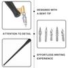 FRCOLOR Calligraphy Pen Dip Angled 5 Calligraphy Handwriting Set, Pens, Barrel, Resin, Vintage, Pens, Nibs, Drafting, Practice, Beginner, Drawing,